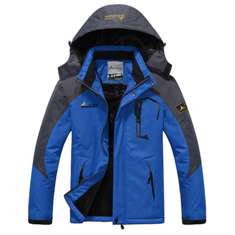 Andrew | Casual Fleece-Lined Hooded Jacket - Valereo