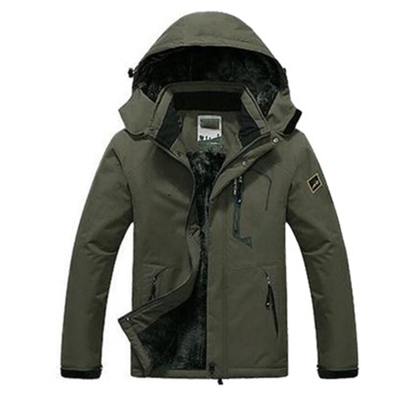 Andrew | Casual Fleece-Lined Hooded Jacket - Valereo
