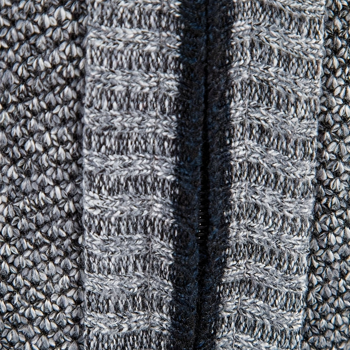 Caleb | Refined Zip Knit Cardigan - Valereo