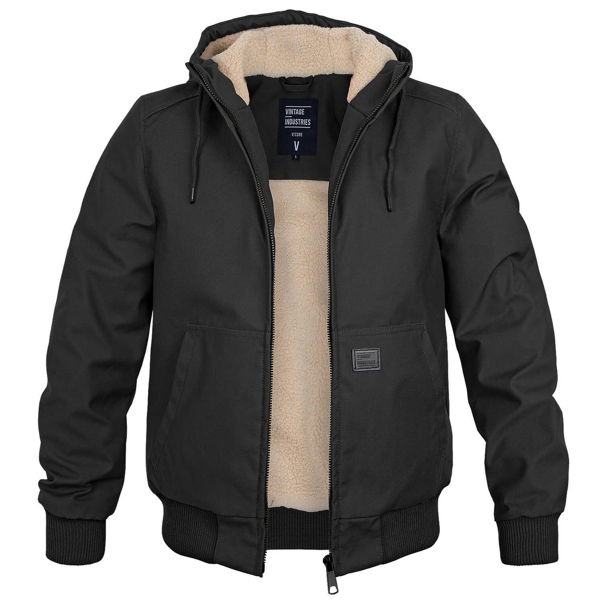 Cole | Cozy Sherpa Hooded Jacket - Valereo