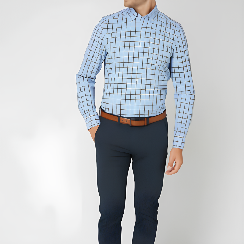 David | Casual Plaid Flannel Shirt - Valereo