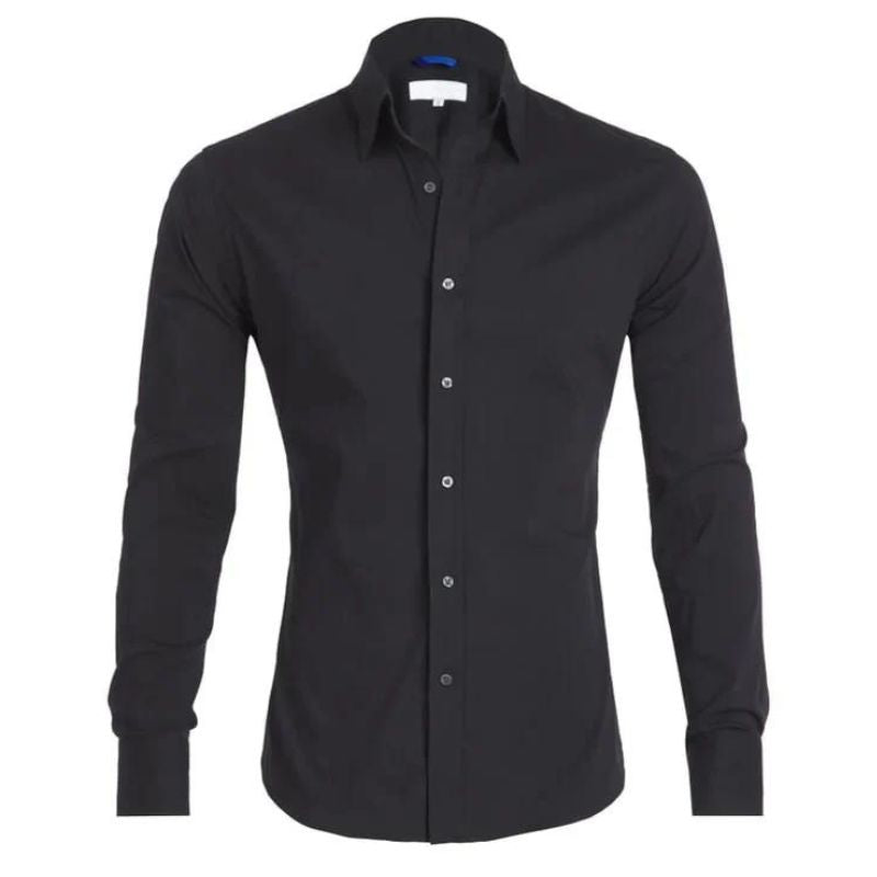 Ethan | Modern Slim-Fit Button-Up Shirt - Valereo