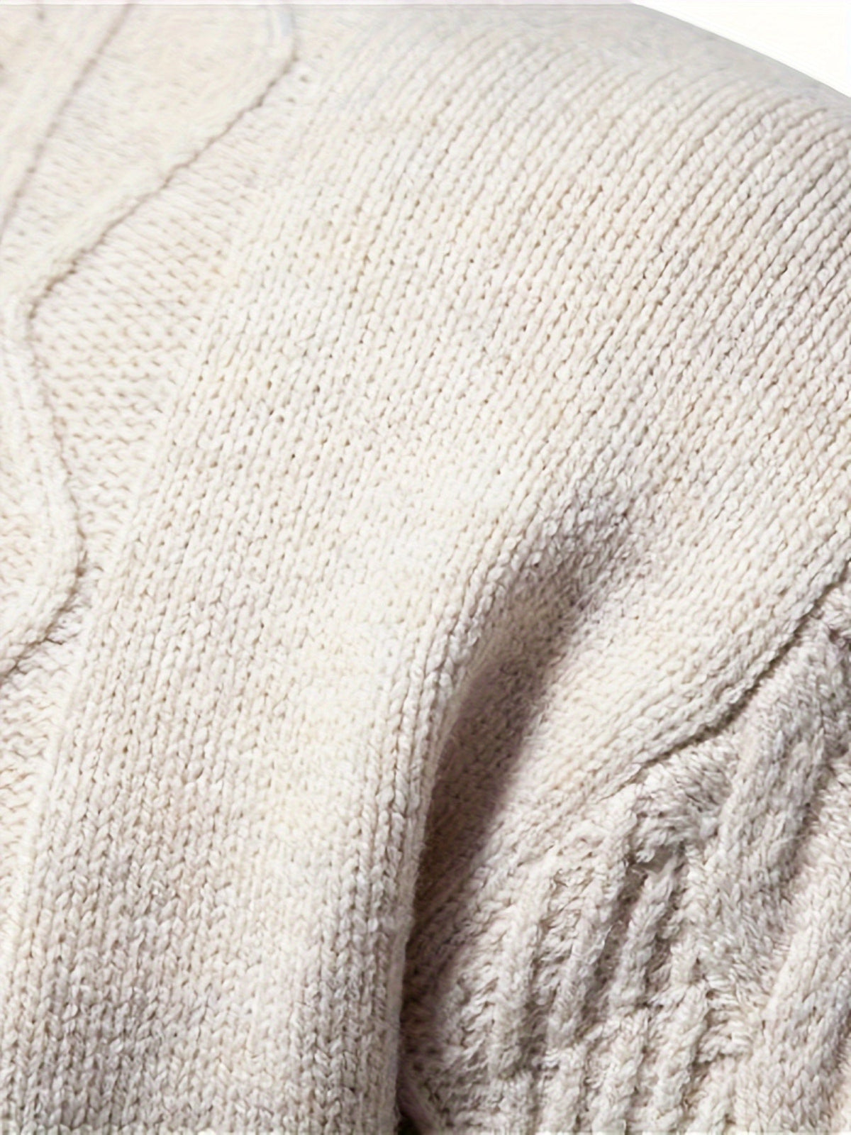 Henry | Cozy Colorblock Cable Knit Sweater - Valereo