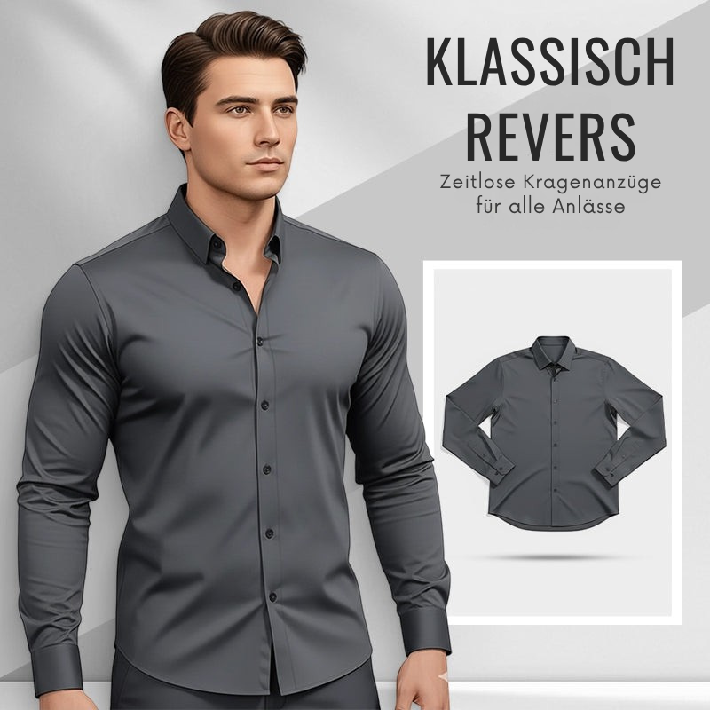 Henry | Refined Slim-Fit Button-Up Shirt - Valereo
