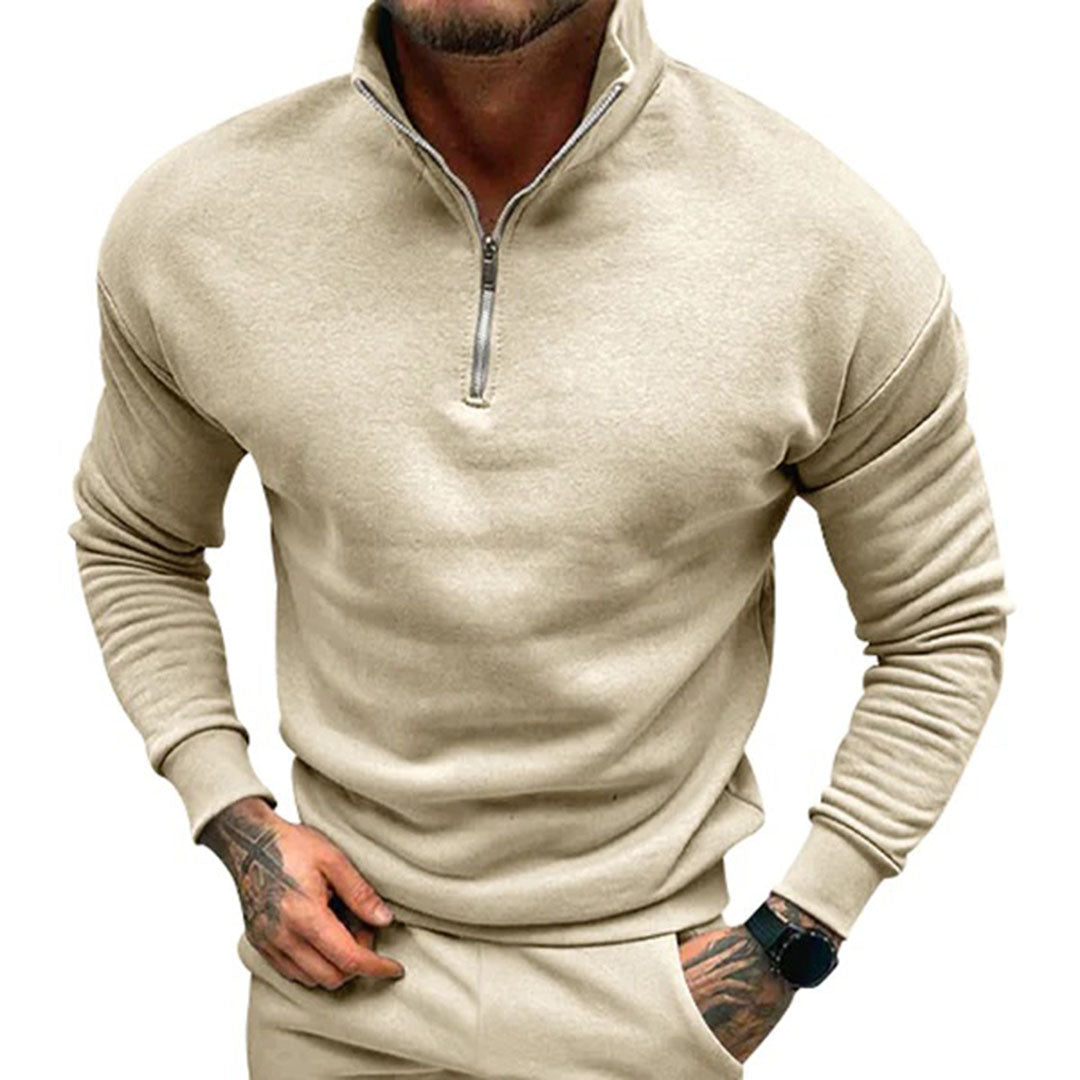 Jack | Casual Quarter-Zip Sweater - Valereo