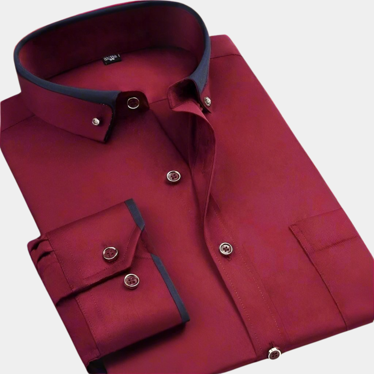 Jack | Refined Contrast-Collar Dress Shirt - Valereo