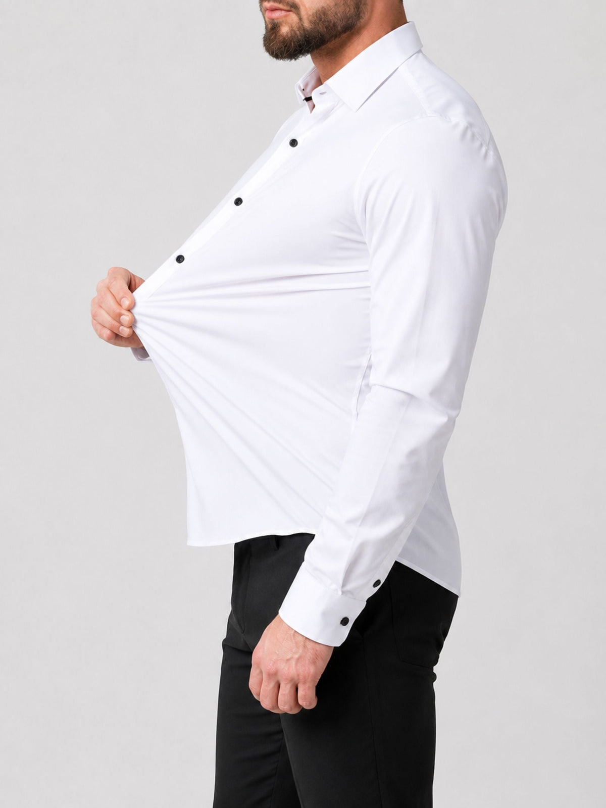 James | Elegant Slim-Fit Dress Shirt - Valereo