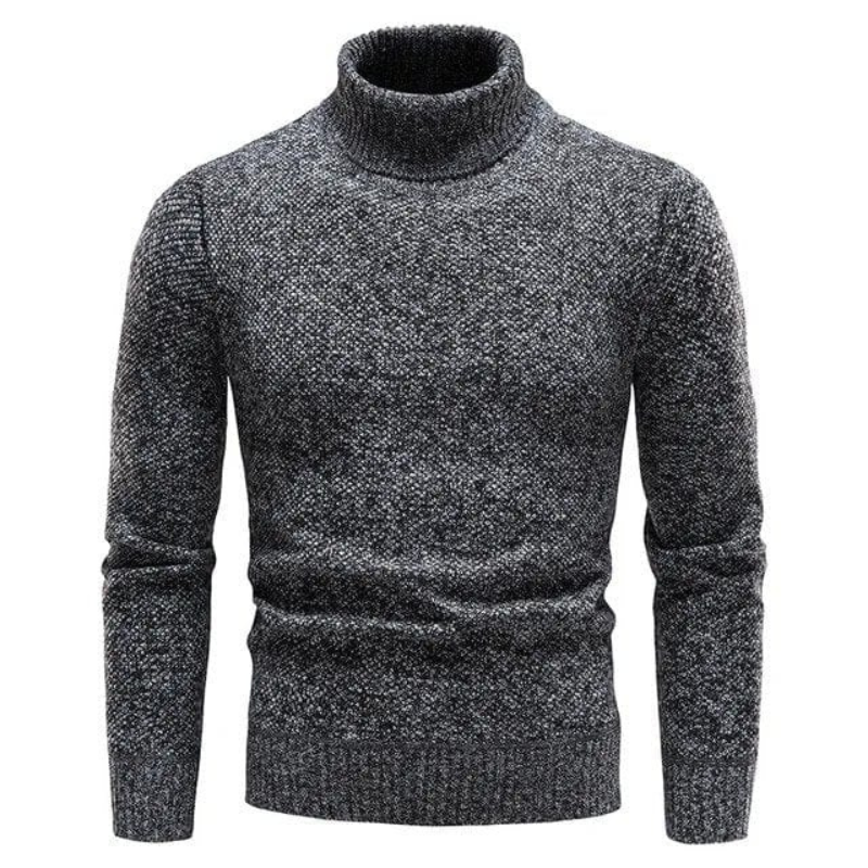 Lucas | Cozy Knit Turtleneck Sweater - Valereo