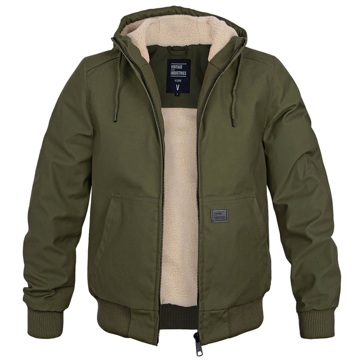 Marcus | Cozy Sherpa-Lined Hooded Jacket - Valereo