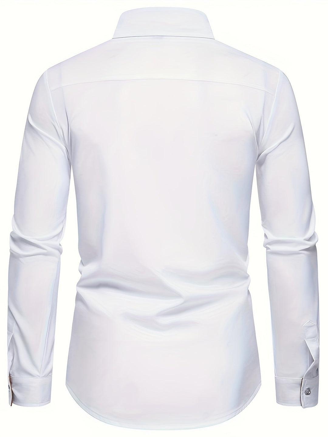 Marcus | Stylish Contrast Trim Slim-Fit Shirt - Valereo