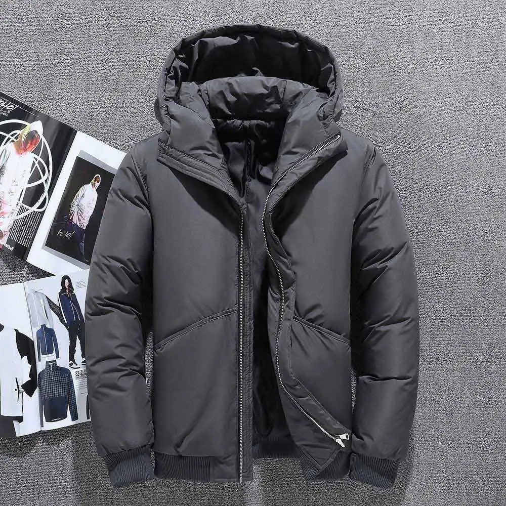 Michael | Cozy Hooded Puffer Jacket - Valereo
