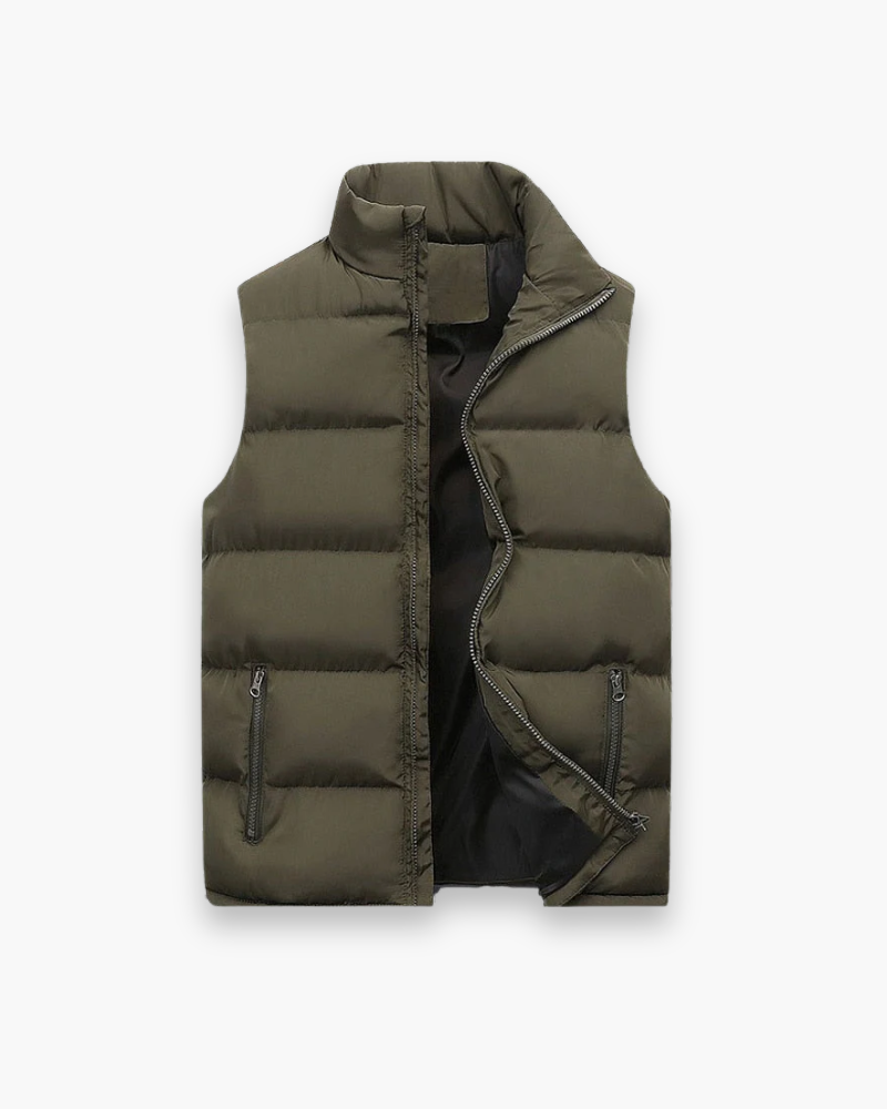 Nathan | Modern Quilted Puffer Vest - Valereo