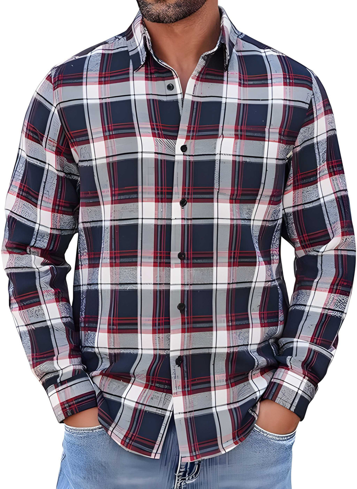 Oliver | Stylish Plaid Flannel Shirt