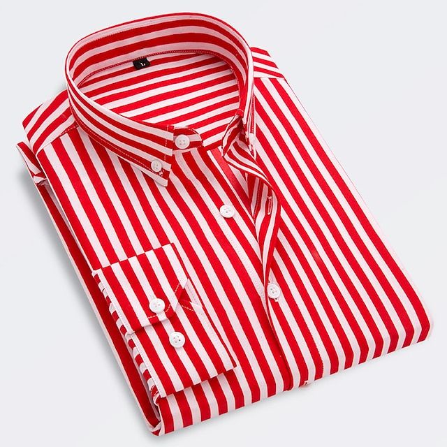 Oliver | Stylish Striped Button-Down Shirt - Valereo