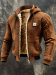 Bruce | Sherpa-Lined Quilted Hooded Jacket