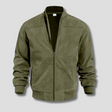 Steven | Refined Suede Bomber Jacket