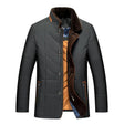 Wayne | Warm Quilted Stand-Collar Jacket