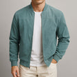 Walter | Refined Suede Bomber Jacket
