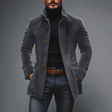 Craig | Classic Textured Stand-Collar Jacket