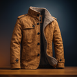 Dean | Refined Sherpa Button Jacket