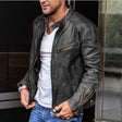 Raymond | Casual Leather Biker Jacket