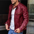 Raymond | Casual Leather Biker Jacket