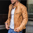 Raymond | Casual Leather Biker Jacket