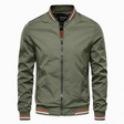 Kevin | Refined Ribbed-Collar Bomber Jacket