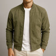 Walter | Refined Suede Bomber Jacket