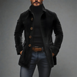 Craig | Classic Textured Stand-Collar Jacket