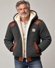 Christopher | Casual Waffle Hooded Jacket