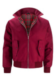 Robert | Classic Tartan-Lined Harrington Jacket