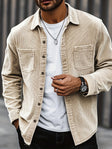 Timothy | Classic Corduroy Button Shirt Jacket