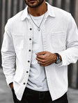 Timothy | Classic Corduroy Button Shirt Jacket