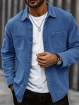 Timothy | Classic Corduroy Button Shirt Jacket