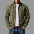Dominic | Refined Suede Zip-Up Bomber