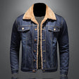 Nathan | Casual Sherpa Denim Jacket