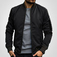Charles | Classic Ribbed Bomber Jacket