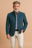 Thomas | Elegant Mandarin Collar Blazer