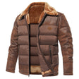 David | Modern Sherpa-Collar Puffer Jacket