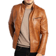 Charles | Refined Cafe Racer Jacket