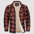 Glenn | Casual Plaid Sherpa Shacket