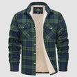Glenn | Casual Plaid Sherpa Shacket