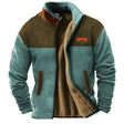 Bruce | Rugged Aztec Sherpa-Lined Jacket