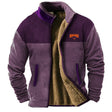 Bruce | Rugged Aztec Sherpa-Lined Jacket