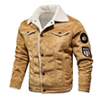 Robert | Casual Sherpa Leather Jacket