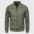 Raymond | Modern Striped Bomber Jacket