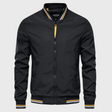 Raymond | Modern Striped Bomber Jacket