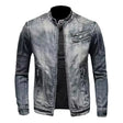 Marcus | Modern Denim Biker Jacket