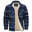 Todd | Rugged Sherpa-Lined Flannel Jacket